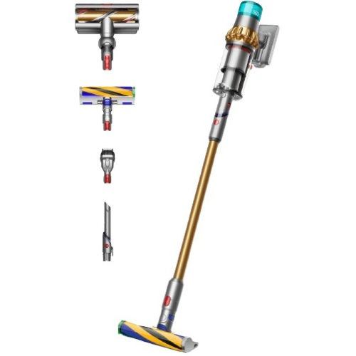 Dyson V15 Detect Absolute Kabelloser Staubsauger (Gelb/Nickel)