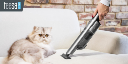 Handheld, cordless, car vacuum cleaner, 14.8V, 200W, TEESA