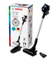 Bosch Serie 6 BBS611PCK stick vacuum/electric broom 2-in-1 stick vacuum Battery Dry Hygiene Filter Bagless Blue 2.5 Ah