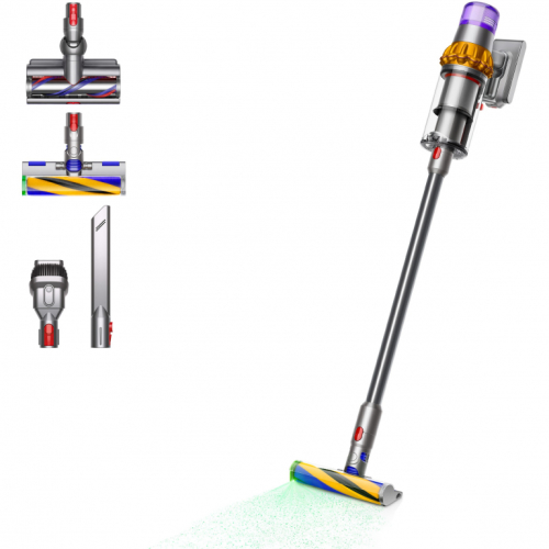 Dyson V15 Detect Absolute Kabelloser Staubsauger (Gelb/Nickel) 132254