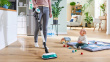 Bosch BCS71HYG4 Cordless 2-in-1 hoover, vacuuming and mopping Unlimited 7 ProHygienic Aqua White