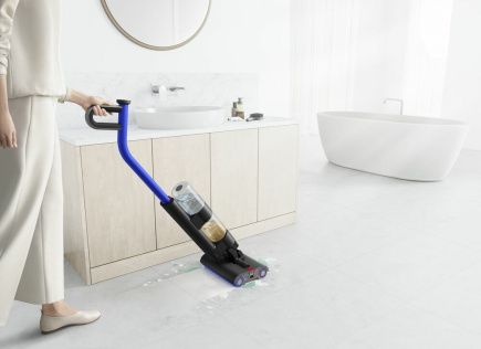 Dyson Wash G1 Stick vacuum Battery Wet Bagless Black, Blue