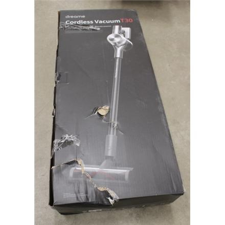 Taastatud. Dreame T30 Neo Cordless Vacuum Cleaner | Dreame | Vacuum Cleaner | T30 Neo | Cordless operating | 570 W | 29.6 V | Operating time (max) 90 min | 2700 Pa | Warranty 22 month(s) | Battery warranty 8 month(s) | DAMAGED PACKAGING,DANAGED SMART