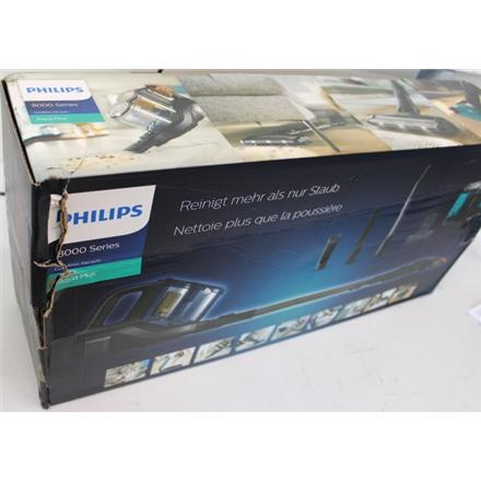 Taastatud.Philips XC8349/01 Aqua Plus Vacuum cleaner, Handstick, Cordless, Black Philips Vacuum cleaner XC8349/01 Aqua Plus Cordless operating Handstick - W 25 V Operating time (max) 80 min Black Warranty 24 month(s) DAMAGED PACKAGING | Philips | Vacuum