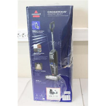 Taastatud. Bissell CrossWave OmniFind Select Cordless | Bissell All-in-one Multi-Surface Vacuum Cleaner | CrossWave OmniFind Select | Cordless operating | Handstick | Washing function | 25.9 V | Operating time (max) 25 min | Black/Titanium | Warranty 24