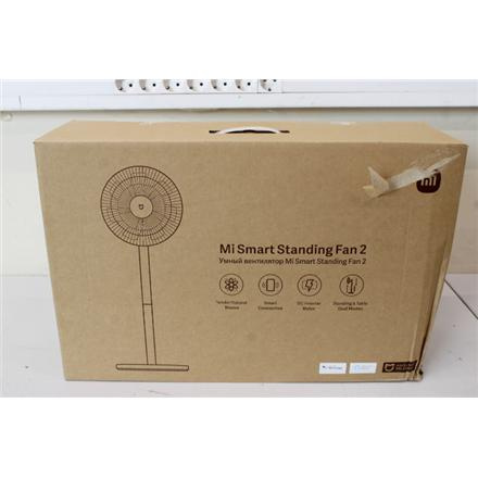 Taastatud. Xiaomi Mi Smart Standing Fan 2 EU | Xiaomi Mi Smart Standing Fan | 2 | Stand Fan | DAMAGED PACKAGING | White | Oscillation | 15 W