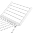 Adler | Foldable electric clothes drying rack | AD 7821 | Power 220 W | Silver/White | IP22