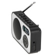 Adler | PLL AM/FM Digital Radio | AD 1906 | Alarm function | White/Black