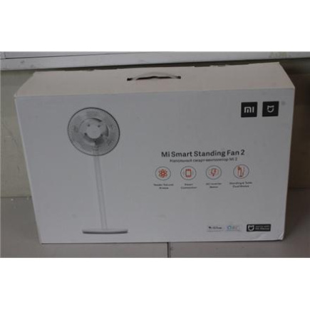 Taastatud. Xiaomi Mi Smart Standing Fan 2 EU | Xiaomi Mi Smart Standing Fan | 2 | Stand Fan | USED | White | Oscillation | 15 W
