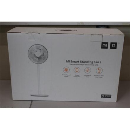 Восстановленный. Xiaomi Mi Smart Standing Fan 2 EU | Xiaomi Mi Smart Standing Fan | 2 | Stand Fan | USED, MISSING FAN GRILLE SCREW, DISASSEMBLED STAND PAD | White | Oscillation | 15 W