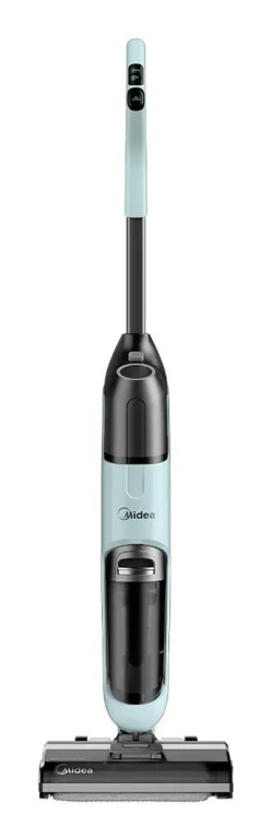 Midea MWD-X6 stick vacuum/electric broom 2-in-1 stick vacuum Battery Dry&wet Bagless 0.6 L 190 W Black, Blue 2.5 Ah