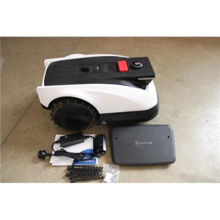 Taastatud. Ecovacs GOAT O500 Panorama Lawn Mower, Robot, Up to 500 m², Al camera navigation, SmartEdge, White | Ecovacs | Lawn Mower GOAT O500 Panorama | Robot | NO ORIGINAL PACKAGING, USED, DIRTY, SCRATCHED, BENT LID LEG