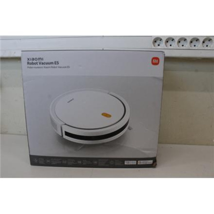 Taastatud. Xiaomi Robot Vacuum E5 (White) EU | Xiaomi Robot Vacuum (EU) | E5 | Wet&Dry | 2600 mAh | Dust capacity 0.4 L | 2000 Pa | White | DAMAGED PACKAGING
