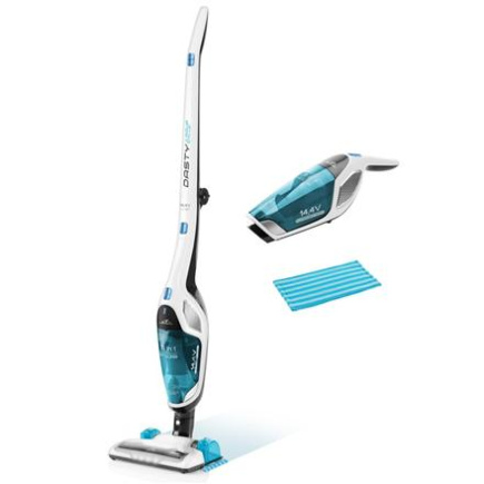 ETA | Vacuum Cleaner | Dasty AquaPlus ETA344790010 | Cordless operating | Handstick and Handheld | Wet suction | Power 95 W | 14.4 V | Dust capacity 0.5 L | White/Blue | Operating time (max) 45 min