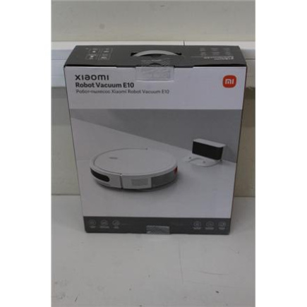 Taastatud. Xiaomi Robot Vacuum E10 EU | Xiaomi | Robot Vacuum | E10 EU | Wet&Dry | Dust capacity 0.4 L | White | USED, WITHOUT MANUALS