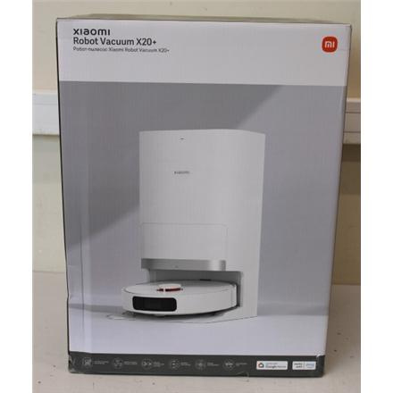 Taastatud. Xiaomi Robot Vacuum X20+ EU | Xiaomi | Robot Vacuum (EU) | X20+ | Wet&Dry | Dust capacity 4 L | White | USED, DIRTY