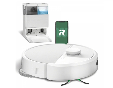 Cleaning robot iRobot Roomba Plus 405 Combo + AutoWash station (white)