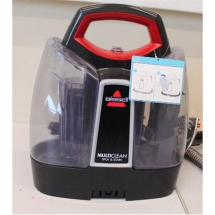 Восстановленный.  | Bissell | MultiClean Spot & Stain SpotCleaner Vacuum Cleaner | 4720M | Handheld | 330 W | Black/Red | Warranty 23 month(s) | NO ORIGINAL PACKAGING, LIQUID LEAKED, SCRATCHED CORPUS AND TIPS