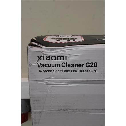 Taastatud. Xiaomi Vacuum Cleaner G20 EU | Xiaomi | Vacuum Cleaner | G20 EU | Cordless operating | 460 W | 25.2 V | Operating time (max) 25 min | White | Warranty 3 month(s) | USED, SCRATCHED, DIRTY, MISSING SCREWS