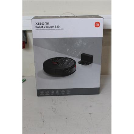 Renew. Xiaomi Robot Vacuum S20 (Black) EU | Xiaomi Robot Vacuum (EU) | S20 | Wet&Dry | 2900 mAh | Dust capacity 0.4 L | 5000 Pa | Black | DEMO, SCRATCHES ON SIDE