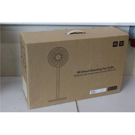 Восстановленный. Xiaomi Mi Smart Standing Fan 2 Lite | Xiaomi Mi Smart Standing Fan 2 Lite | Stand Fan | USED, DIRTY | White | Number of speeds 3 | Oscillation | 38 W | Remote control