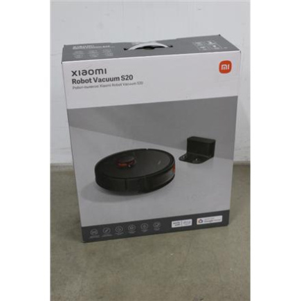 Renew. Xiaomi Robot Vacuum S20 (Black) EU | Xiaomi Robot Vacuum (EU) | S20 | Wet&Dry | 2900 mAh | Dust capacity 0.4 L | 5000 Pa | Black | DEMO