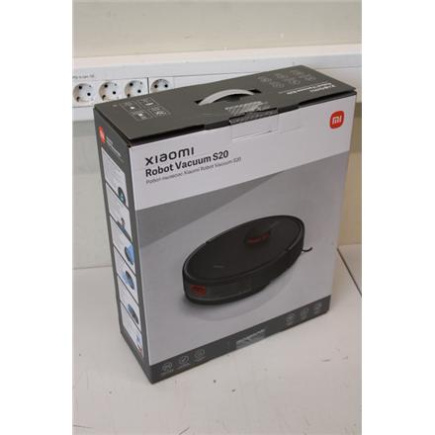 Renew. Xiaomi Robot Vacuum S20 (Black) EU | Xiaomi Robot Vacuum (EU) | S20 | Wet&Dry | 2900 mAh | Dust capacity 0.4 L | 5000 Pa | Black | USED, MISSING MANUALS