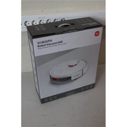 Renew. Xiaomi Robot Vacuum S20 (White) EU | Xiaomi DEMO, SMALL PEN MARK ON FRONT SIDE OF ROBOT CORPUS