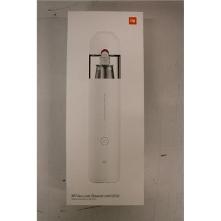 Восстановленный. Xiaomi Mi Vacuum Cleaner mini EU | Xiaomi Vacuum cleaner mini | Mi BHR5156EU | Cordless operating | Handheld | 40 W | 10.8 V | Operating time (max) 30 min | White | Warranty 6 month(s) | DEMO, MISING CREVICE NOZZLE