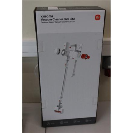 Восстановленный. Xiaomi Vacuum Cleaner G20 Lite EU, White | Xiaomi Vacuum Cleaner | G20 Lite EU | Cordless | 215 W | 22.2 V | White | Warranty 3 month(s) | USED, DIRTY, MISSING: 2 IN 1 BRUSH NOZZLE, POWER ADAPTER AND WALL MOUNT SET