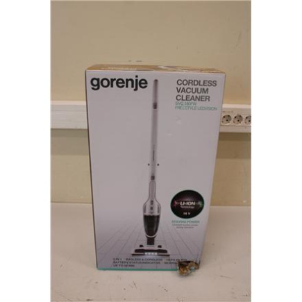 SALE OUT. Gorenje SVC180FW Vacuum cleaner, Handstick 2in1, Operating time 50 min, Dust container 0.6 L, Charging time 6 h, White | Gorenje Vacuum cleaner | SVC180FW | Handstick 2in1 | Handstick | - W | 18 V | Operating time (max) 50 min | White |