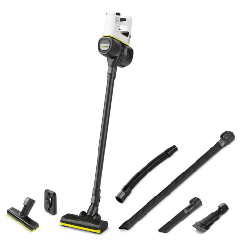 Vacuum Cleaner|KARCHER|Battery-power vacuum cleaner VC 4 Cordless myHome Car|Cordless/Bagless/Car cleaning|Capacity 0.65 l|Noise 78 dB|Белый|Weight 2.4 kg|1.198-632.0