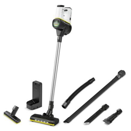 Vacuum Cleaner|KARCHER|Cordless vacuum cleaner VC 6 Cordless ourFamily Car|Upright/Cordless/Car cleaning/Rechargeable/For carpets|Noise 78 dB|Valge|Weight 2.6 kg|1.198-672.0
