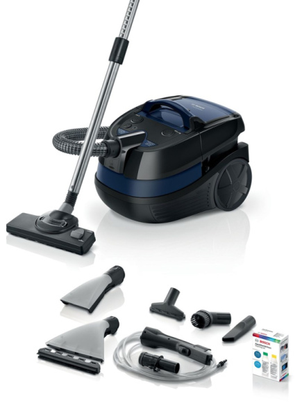 Bosch Serie 4 BWD41700 vacuum 3.5 L Cylinder vacuum Dry&wet 1700 W Combi