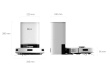 Self-contained hoover EZVIZ RE5 PLUS cleaning robot (CS-RE5P-TWT2) White