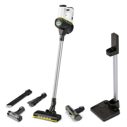 Vacuum Cleaner|KARCHER|Battery-power vacuum cleaner VC 6 Cordless ourFamily Extra|Upright/Cordless/Car cleaning/Rechargeable/For carpets|Capacity 0.8 l|Noise 78 dB|Valge|Weight 2.6 kg|1.198-674.0