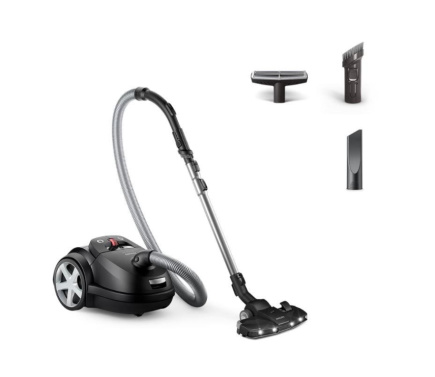 Vacuum Cleaner|PHILIPS|Bagged|900 Watts|Noise 75 dB|Must|Weight 5.3 kg|XD8122/10