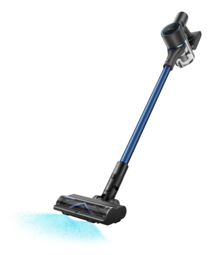 MOVA Tech S4 2-in-1 stick vacuum Battery Dry Bagless 0.6 L 425 W Must, Blue 2.5 Ah