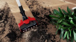 Bosch BBS711ANM stick vacuum/electric broom Battery Dry Bagless 0.3 L Must, Red, Stainless steel