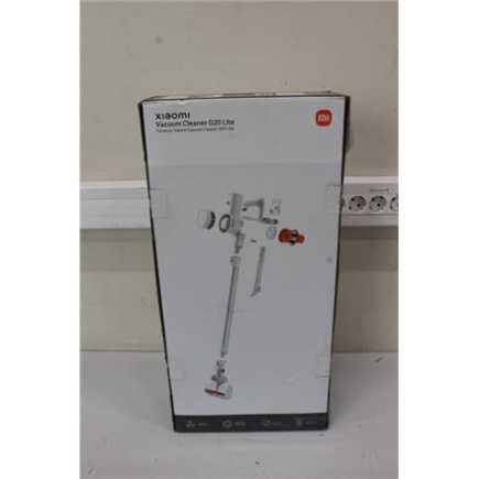 Восстановленный. Xiaomi Vacuum Cleaner G20 Lite EU, Белый | Xiaomi Vacuum Cleaner | G20 Lite EU | Cordless | 215 W | 22.2 V | Белый | Warranty 24 month(s) | USED, DIRTY, SCRATCHED