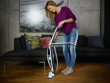 Leifheit PowerVac 2in1 2-in-1 stick vacuum Battery Dry Cyclonic Bagless Must, Blue, Valge