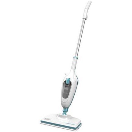 Must & DECKER | Steam mop | FSM13E1 | Cordless operating | 1300 W | Blue/Valge