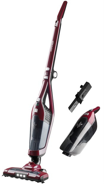 Concept VP4136 stick vacuum/electric broom 2-in-1 stick vacuum AC Dry&wet Bagless 600 L 100 W Must, Red