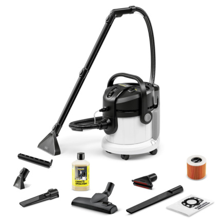 Vacuum Cleaner|KARCHER|Spray extraction cleaner SE 4 Plus Special|Wet/dry/Car cleaning|1000 Watts|Valge|Weight 7.6 kg|1.081-171.0
