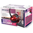 Brock Electronics BVC 5002 RD vacuum 1.5 L Drum vacuum Dry 700 W Bagless