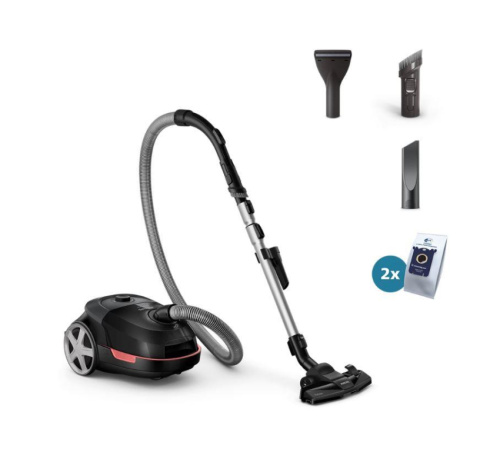 Vacuum Cleaner|PHILIPS|XD5123/10|Bagged|900 Watts|Capacity 4 l|Noise 77 dB|Must|Weight 4.6 kg|XD5123/10