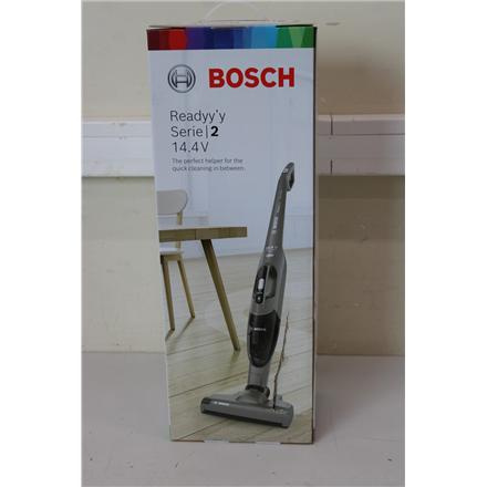 Taastatud. Bosch BBHF214G Vacuum cleaner, Handstick 2in1, Operating time 35 min, Charging time 5 h, Dark grey injection | Bosch | Vacuum cleaner | Readyy'y Serie 2 BBHF214G | Handstick 2in1 | Handstick and Handheld | - W | 14,4 V | Operating time (max) 35