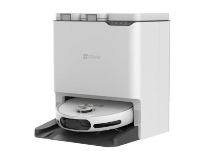 Ezviz RS20 Max 0.35 L Bagless Cleaning Robot, Белый