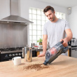 Must & Decker BHFEA18D1 stick vacuum/electric broom 2-in-1 stick vacuum Battery Dry Bagless Grey 2 Ah