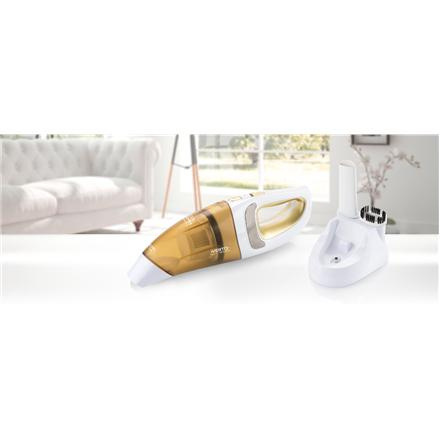 ETA | Vacuum cleaner | Verto II ETA142390000 | Cordless operating | Handheld | 6 W | 9.6 V | Operating time (max) 15 min | Valge/Orange | Warranty 24 month(s) | Battery warranty 6 month(s)